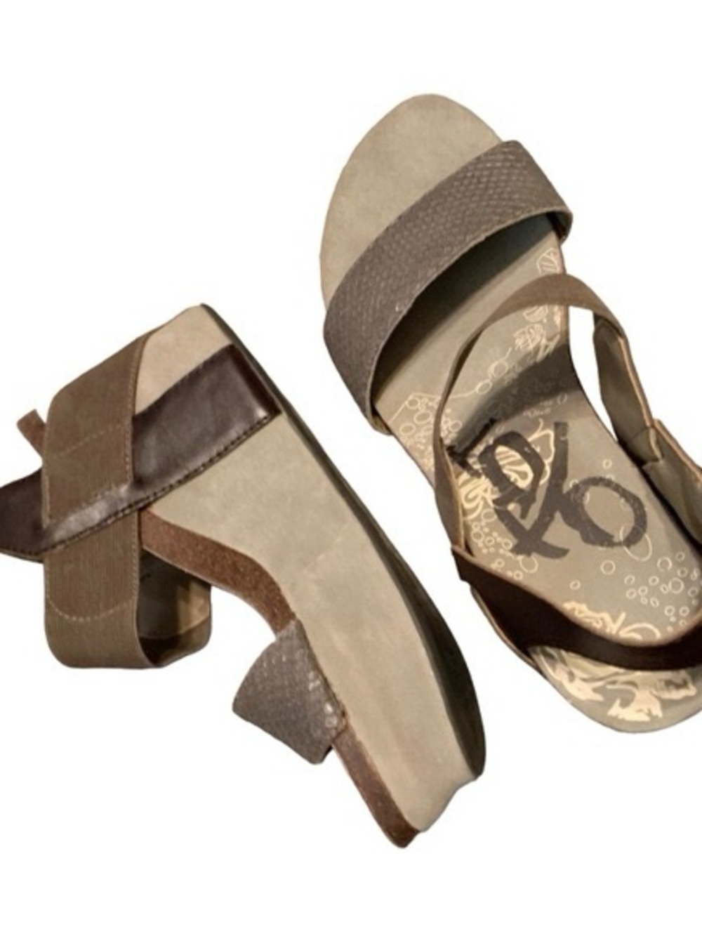 Women's Brown Platform Sandal Wedges - Comfortable Summer Style
